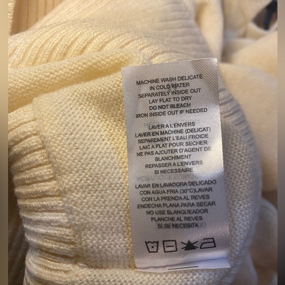 NWT n:Philanthropy Women’s Sweater‎ Hooded Sweater Ivory Fall Winter Cozy Warm - Picture 5 of 7